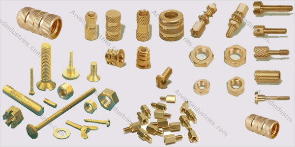 Brass fasteners