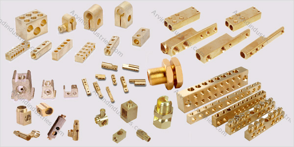 Brass electrical parts